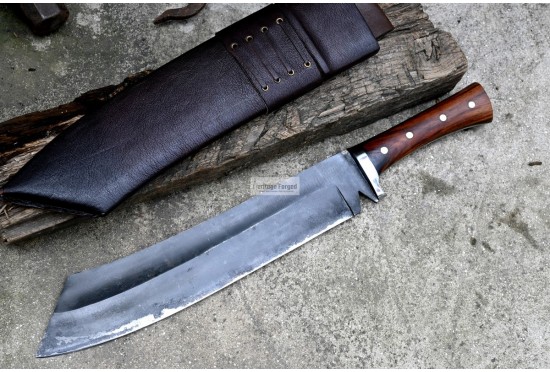 Rambo IV Knife (Rambo 4) — Hand-Forged Cleaver | Everest Forge